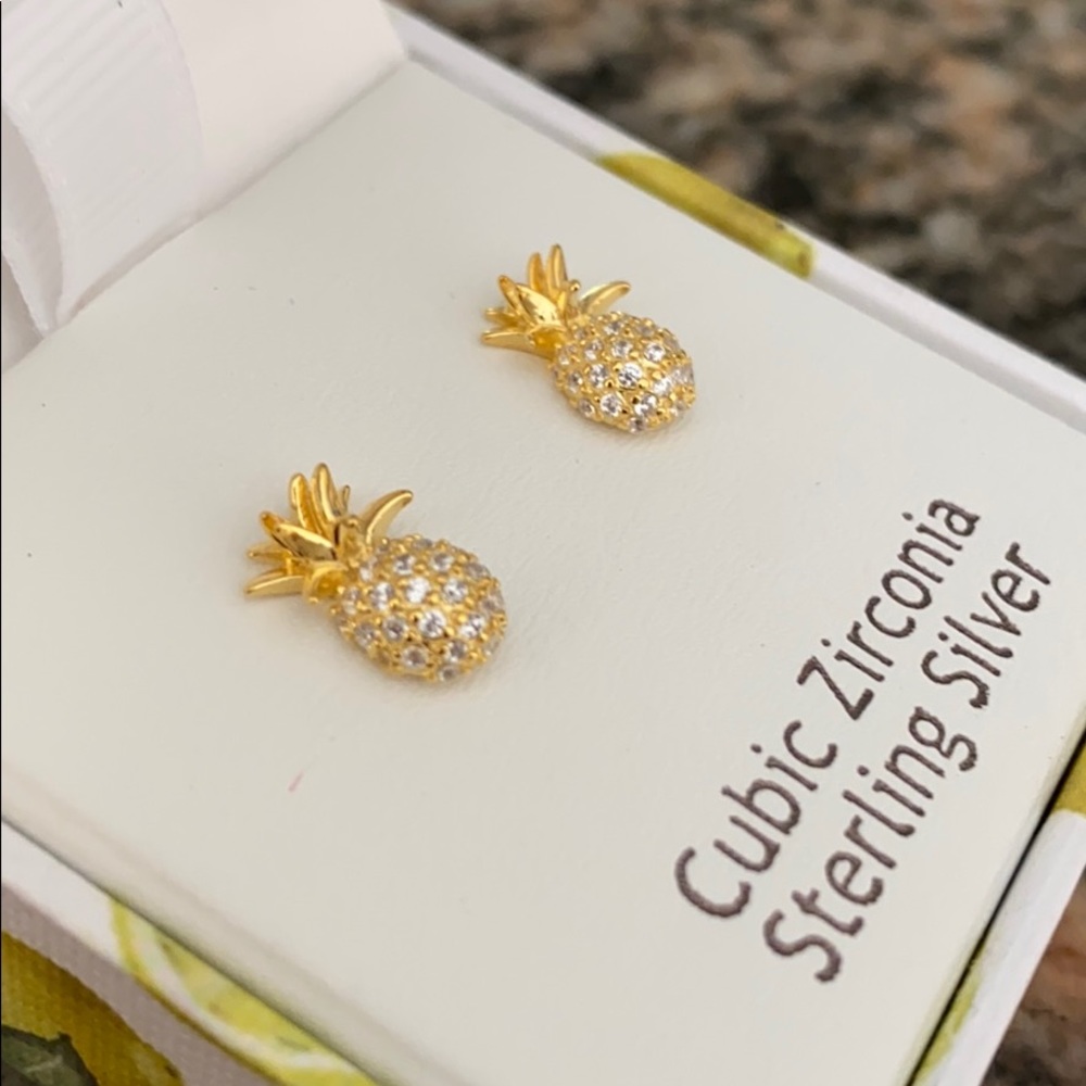 Brand New Nanette Lepore Cubic Zirconia Earrings